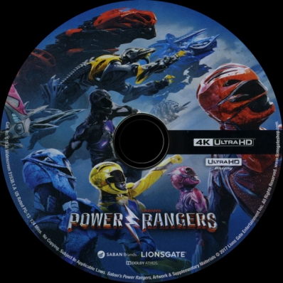 CoverCity - DVD Covers & Labels - Power Rangers 4K