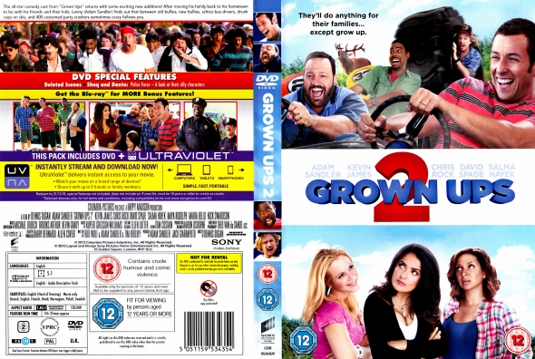 Grown Ups Dvd Cover