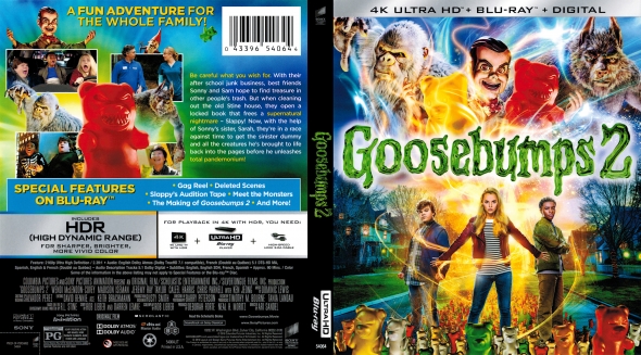 Goosebumps 2 4K