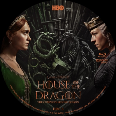 House of the Dragon - Season 2; disc 3