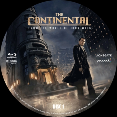 Covercity - Dvd Covers & Labels - The Continental: From The World Of 