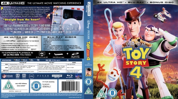 CoverCity - DVD Covers & Labels - Toy Story 4 4K