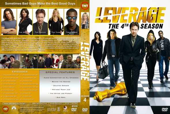 CoverCity - DVD Covers & Labels - Leverage - Season 4