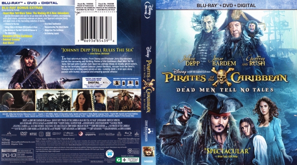 CoverCity - DVD Covers & Labels - Pirates of the Caribbean: Dead Men ...