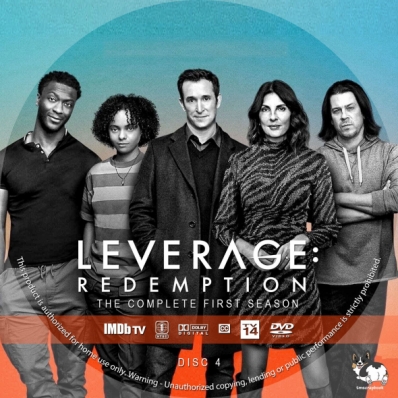 CoverCity - DVD Covers & Labels - Leverage: Redemption - Season 1, Disc 4