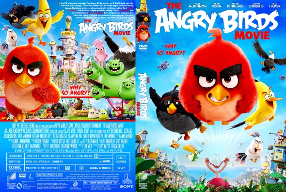 Angry Birds Movie Dvd Cover