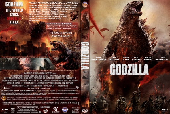 Godzilla DVD Cover – Warners – The Clothesline