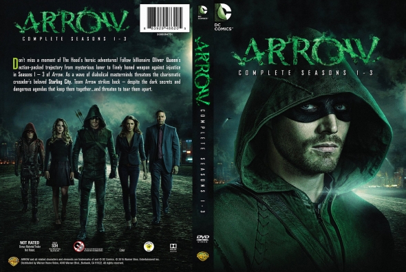 arrow season 1 dvd cover