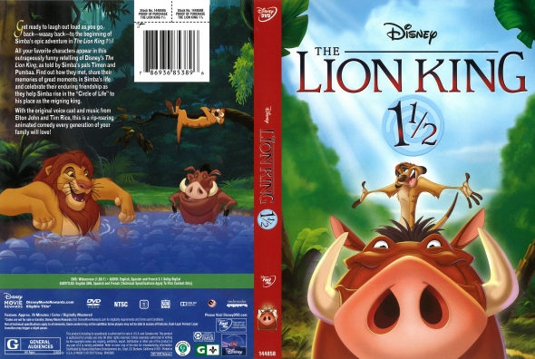 CoverCity - DVD Covers & Labels - The Lion King 1 1/2