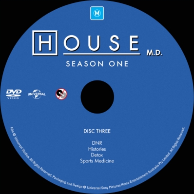 House M.D. - Season 1; disc 3