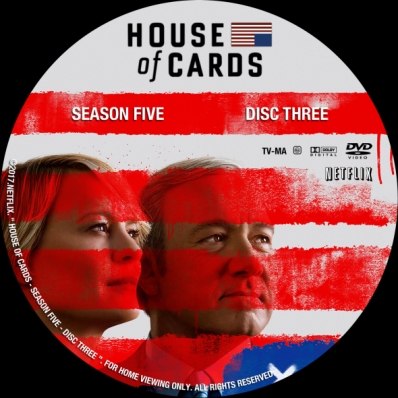 House of Cards - Season 5; disc 3