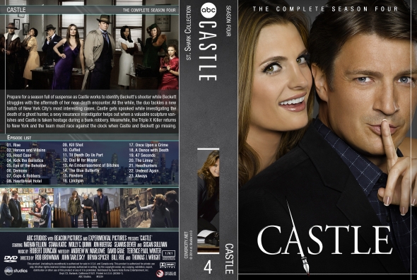 CoverCity - DVD Covers & Labels - Castle - Season 4