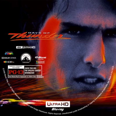 Days of Thunder 4K