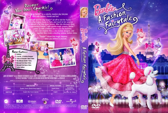 CoverCity DVD Covers Labels Barbie A Fashion Fairytale