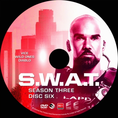 S.W.A.T. - Season 3; disc 6