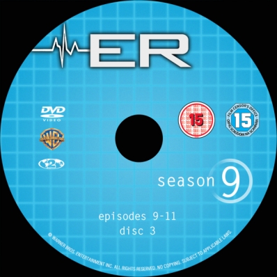 ER - Season 9; disc 3