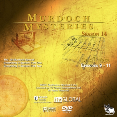 Murdoch Mysteries - Season 14, disc 3