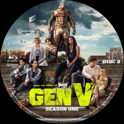 Gen V - Season 1; disc 2