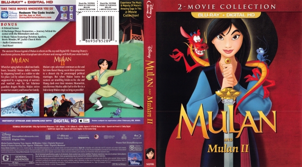 CoverCity - DVD Covers & Labels - Mulan - 2 Movie Collection