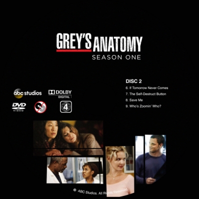 Grey's Anatomy - Season 1; disc 2