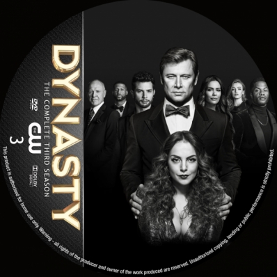 Dynasty - Season 3; disc 3