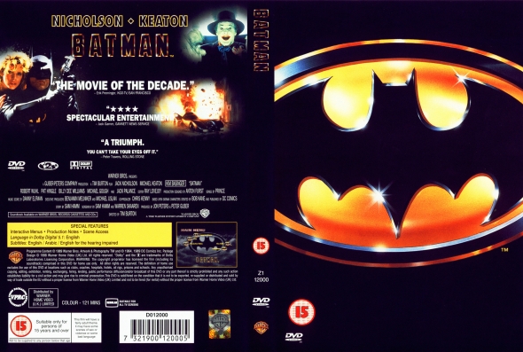 CoverCity - DVD Covers & Labels - Batman