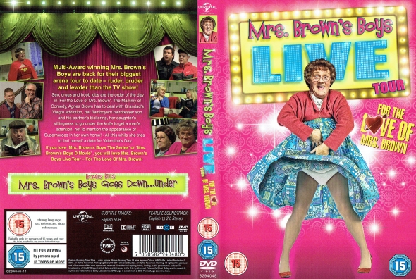 CoverCity - DVD Covers & Labels - Mrs Brown's Boys Live Tour: For