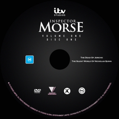 Inspector Morse - Volume 1; disc 1