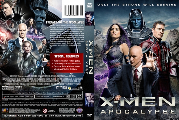 X-Men: Apocalypse (DVD) 