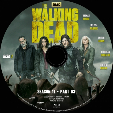 The Walking Dead - Season 11 - Part 3; disk 1