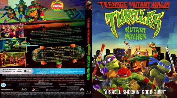 CoverCity - DVD Covers & Labels - Teenage Mutant Ninja Turtles: Mutant  Mayhem