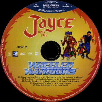 Jayce and the Wheeled Warriors - disc 2