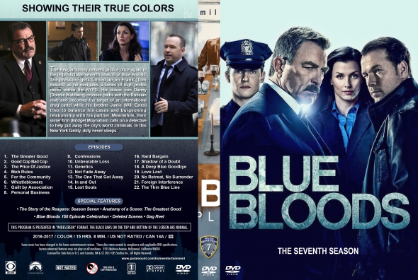 Blue Bloods - Season 7 (spanning spine)