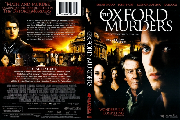 Covercity Dvd Covers And Labels The Oxford Murders 