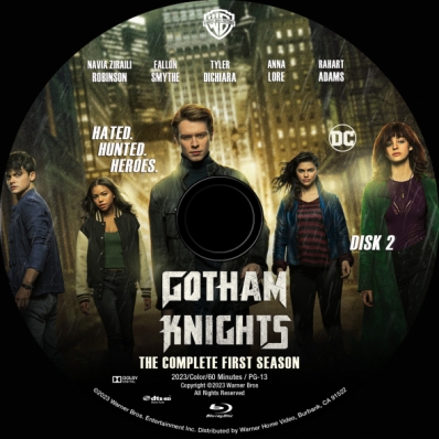 Gotham Knights (2023)：The Season 1-TV Series 2 Disc All Region Blu-ray BD