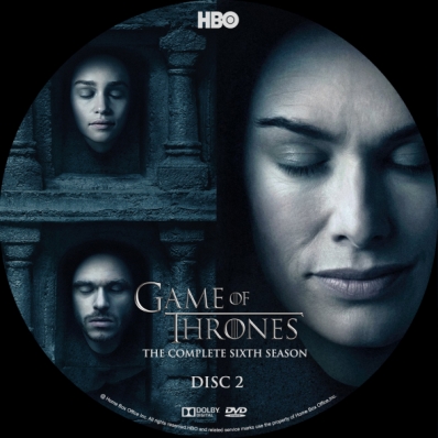 Game of Thrones - Season 6; disc 2