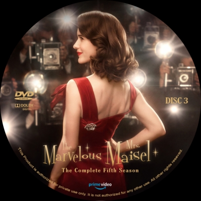 The Marvelous Mrs Maisel - Season 5; disc 3