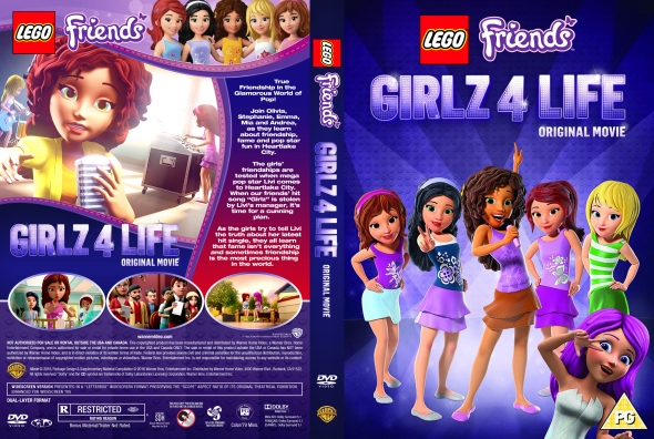 Lego friends girlz hot sale 4 life dvd