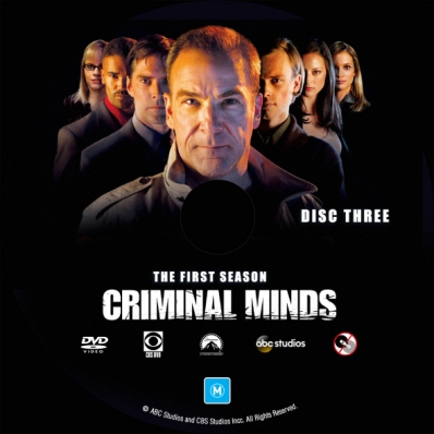 CoverCity - DVD Covers & Labels - Criminal Minds - Season 1; disc 3