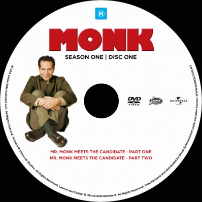 Monk - Season 1; disc 1