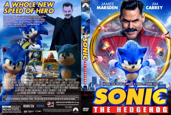 Sonic The Hedgehog (DVD) [2020]