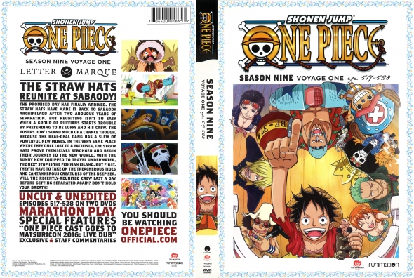 CoverCity - DVD Covers & Labels - One Piece - Season 9; Voyage 1