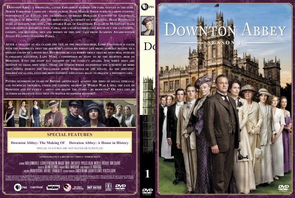 CoverCity - DVD Covers & Labels - Downton Abbey - Season 1 (spanning spine)