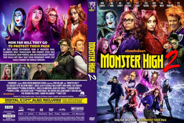 CoverCity DVD Covers Labels Monster High 2