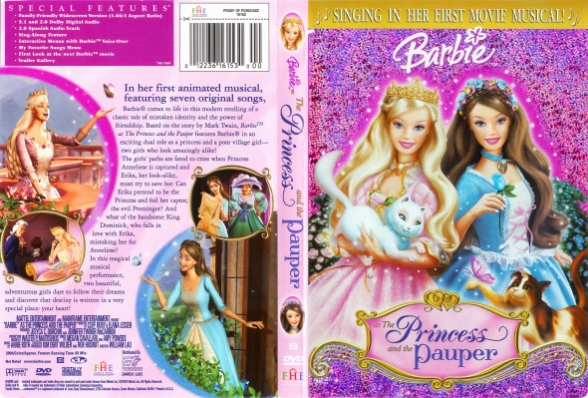 CoverCity - DVD Covers & Labels - Barbie as the Princess and the Pauper