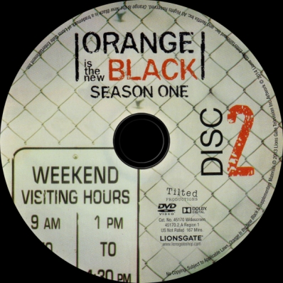 Orange Is the New Black - Season 1; disc 2