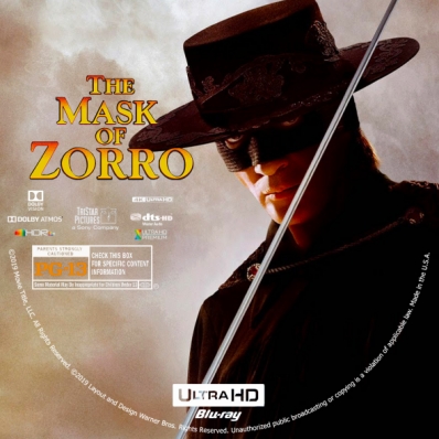 The Mask of Zorro 4K