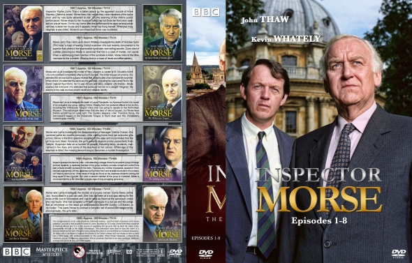 Inspector Morse - Episodes 1-8 (spanning spine)