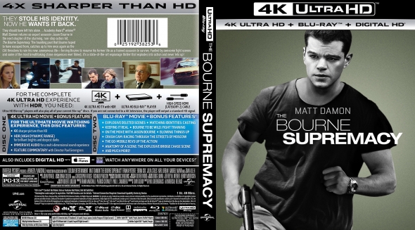 The Bourne Supremacy 4K