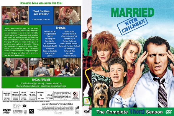 Married with Children - Season 3 (spanning spine)